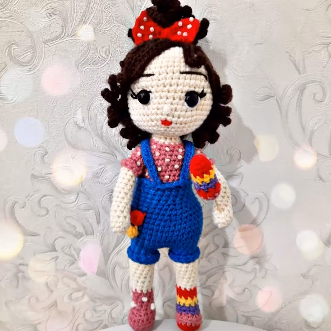 عروسک بافتنی