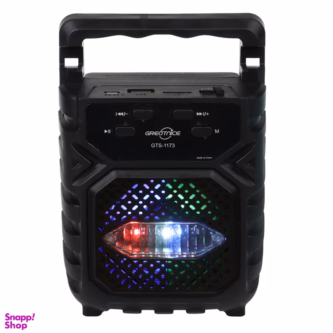 اسپیکر بلوتوثی قابل حمل گریت نایس مدل GTS-1173