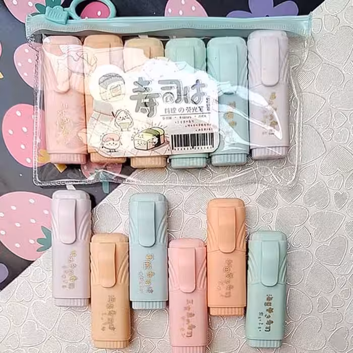 پک شش عددی هایلایتر سوشی