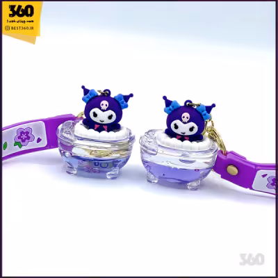 جاکلیدی آکواریومی سیلیکونی کرومی Q