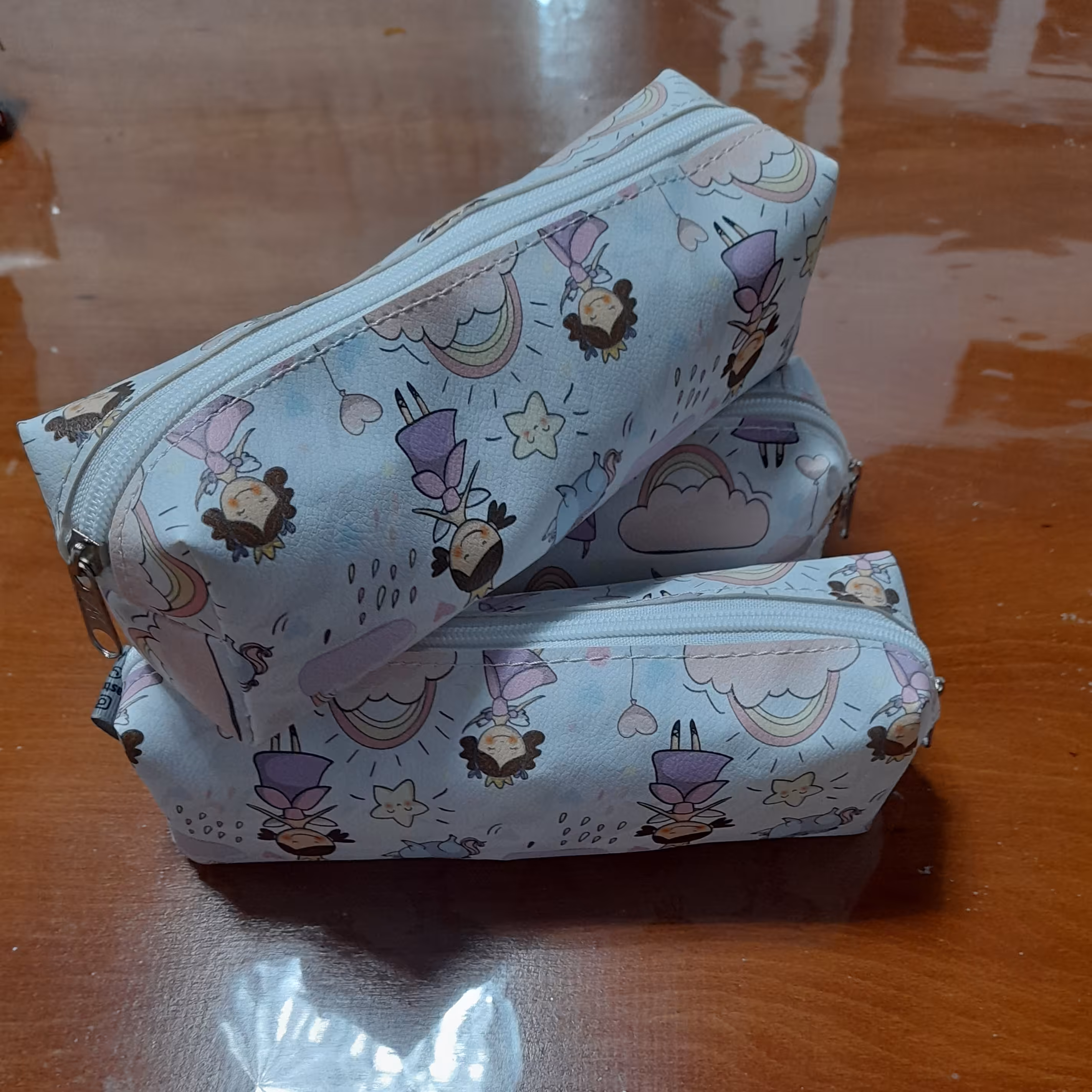 جامدادی فانتزی وزن 73گرمدر طرح های متنوع در اندازه6 5 20