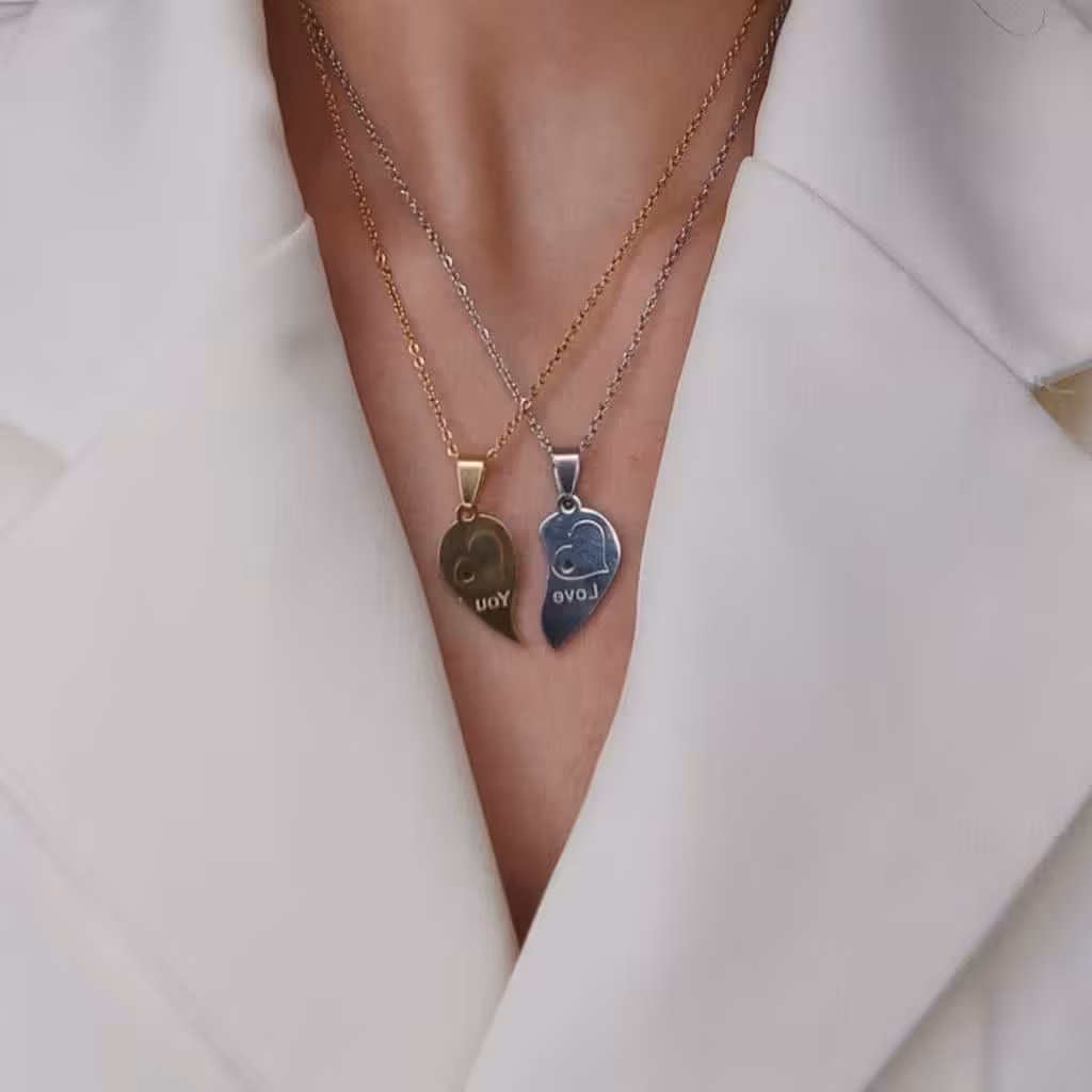 ست زوج پلاک زنجیر 