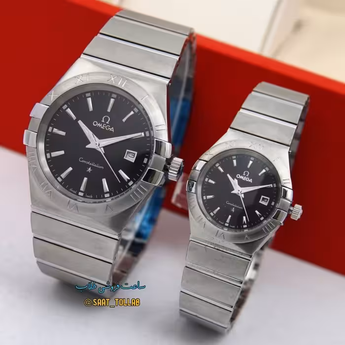 ساعت زنانه امگا کانسلیشن بند استیل Omega