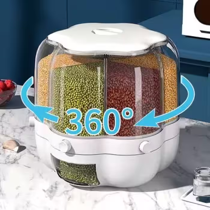 جا حبوباتی چرخشی طرح گل