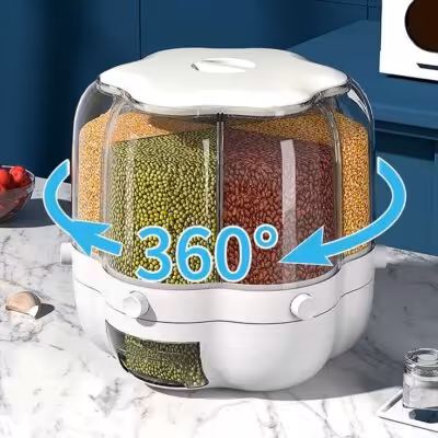 جا حبوباتی چرخشی طرح گل