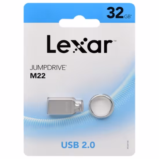 فلش مموری لکسار مدل JUMPDRIVE M22 USB2.0 ظرفیت 32 گیگابایت