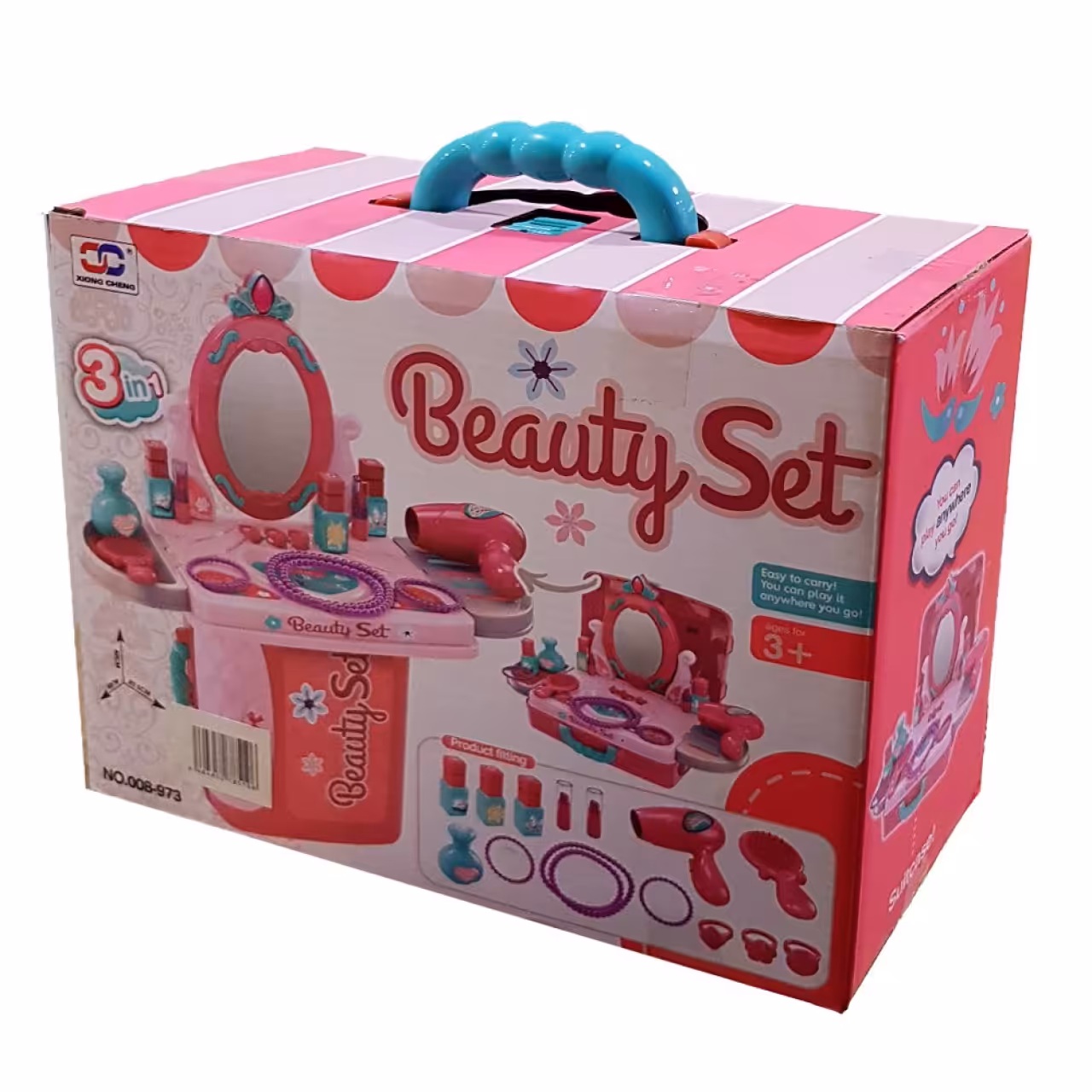 ست اسباب بازی لوازم آرایشی مدل beauty کد 973-008