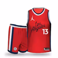 لباس و شورت بسکتبال لس آنجلس 2024