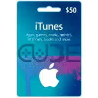 خرید گیفت کارت 50 دلاری آیتونز