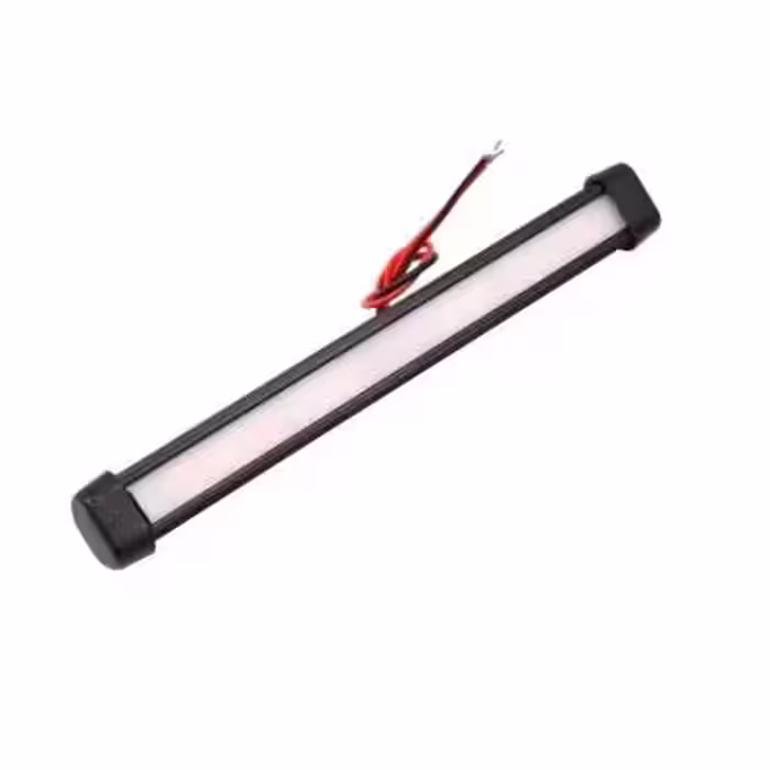 LED فلاشر پلیسی خطی آلومینیومی 12V آبی-قرمز