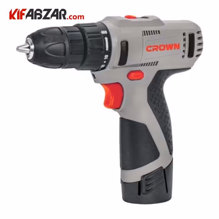 دریل پیچ گوشتی شارژی 12 ولت کرون مدل CT21053