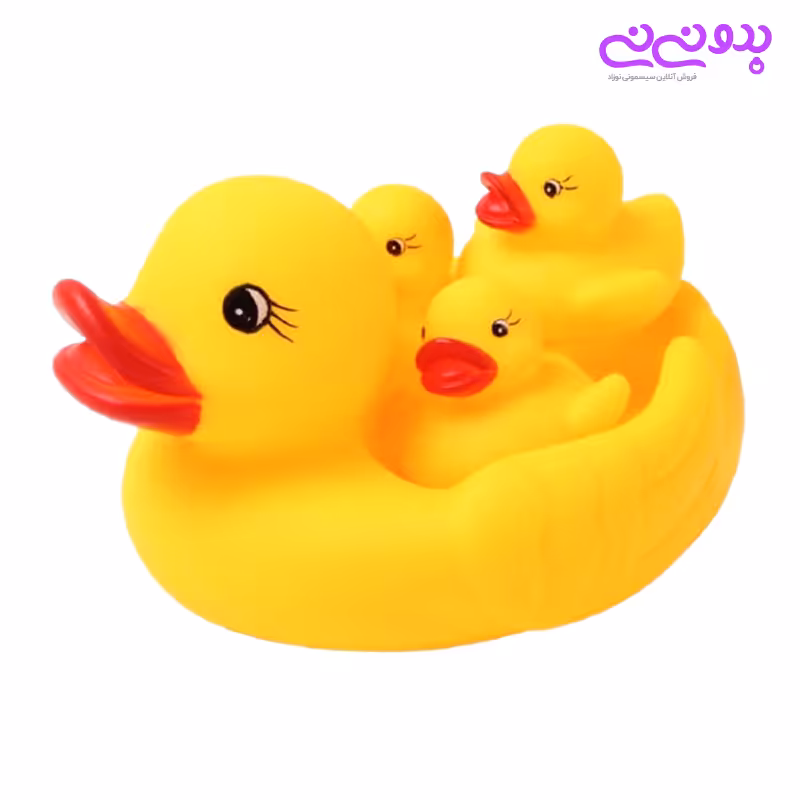 پوپت نوزاد بوقی اردک 4 عددی | سیسمونی بدو نی نی