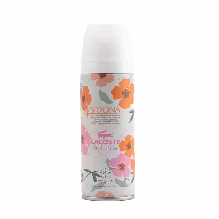 اسپری خوشبو کننده بدن زنانه سیدونا مدل Touch of Pink حجم 200 میلی لیتر