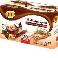 دمنوش چای سیاه و جینسینگ 111(تقویت سیستم قلبی )
نشاط آور 
انرژی زا