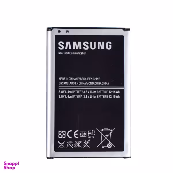 باتری موبایل مدل B800BE با ظرفیت 3200 میلی آمپرساعت برای گوشی سامسونگ GALAXY NOTE 3 غیر اصل