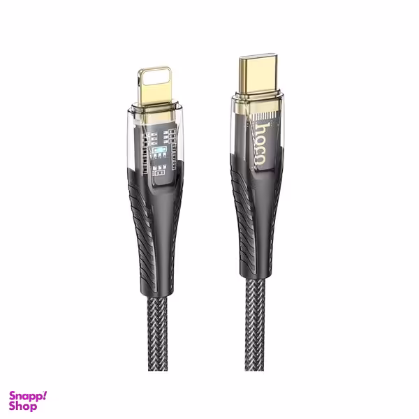 کابل تبدیل USB-C به لایتنینگ هوکو مدل U121 27W طول 1.2 متر