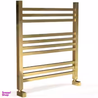 حوله خشک‌ کن استیل رویال مدل 10 لول رنگ طلایی مات