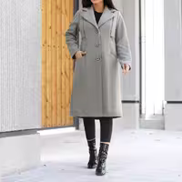 پالتو زنانه سایز بزرگ روناک سایز 46 تا 52 (قد105)
