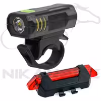 چراغ جلو و عقب دوچرخه مدل QX-T1198 شارژی کد 1227058