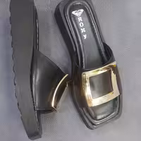 دمپایی روفرشی رنگ فقط مشکی