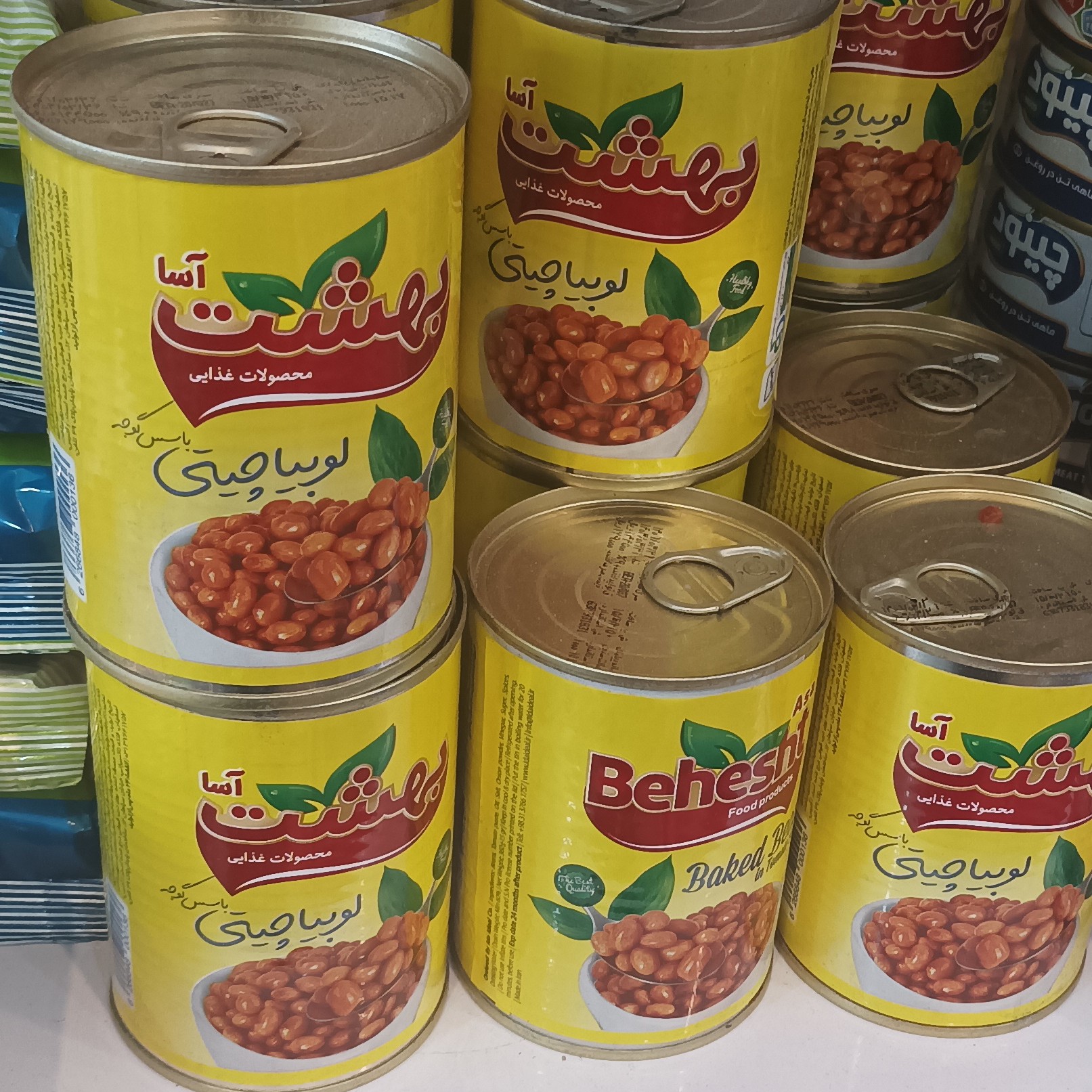 کنسرولوبیاچیتی بهشت 360 گرم