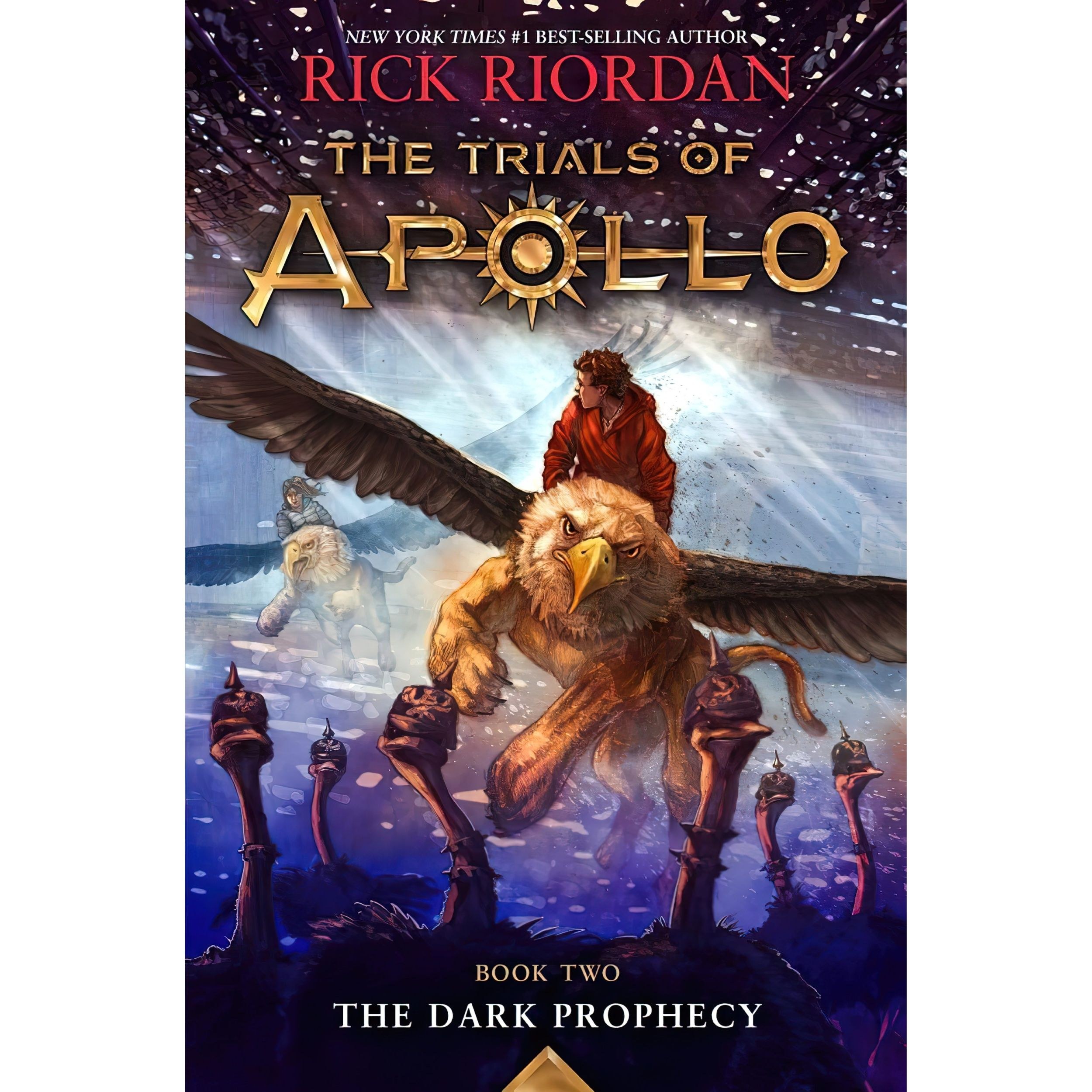 کتاب زبان اصلی The Dark Prophecy The Trials of Apollo Book Two Trials of Apollo