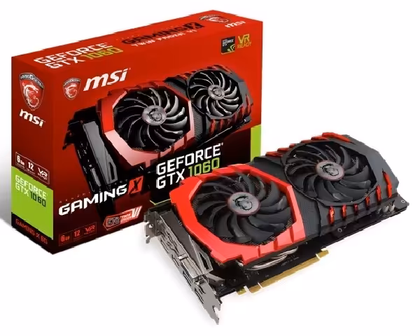 کارت گرافیک ام اس آی مدل جی تی ایکس 1060 گیمینگ ایکس با حافظه 6 گیگ
