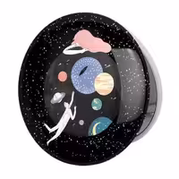 آینه جیبی خندالو طرح فضایی مدل تاشو کد 25163