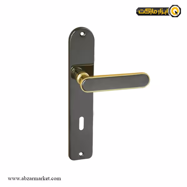 دستگیره پلاک دلتا کلیدی مدادی و زرد مدل K-121