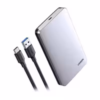 باکس هارد 2.5 اینچ USB 3.1 یوگرین مدل 70498-CM300 با کابل رابط USB-C به USB-A
