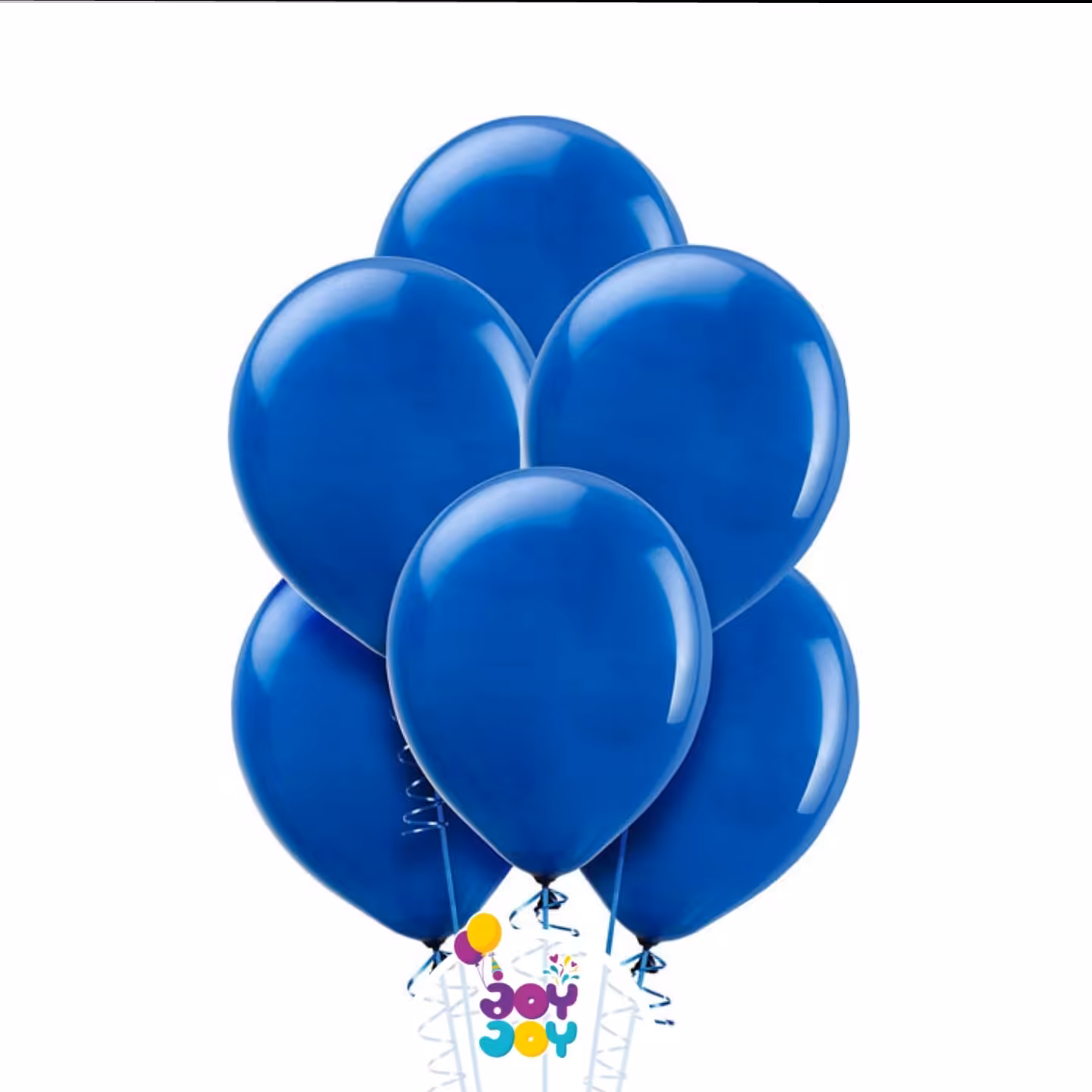 بادکنک آبی پر رنگ - بادکنک لاتکس آبی پر رنگ 12 اینچ سایز معمولی بادکنک
