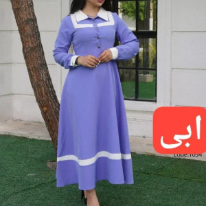 پیراهن مهمانی زنانه مازراتی مدل تونیک ساحلی دلبرا