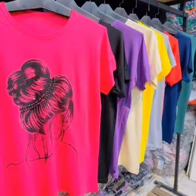 تیشرت ویسکوز نگینی