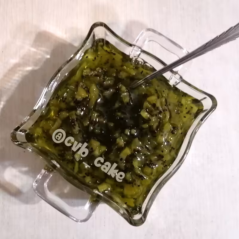 مربای کیوی خانگی تازهو بدون مواد افزودنی 250 گرمی 