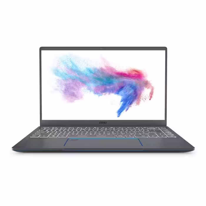 لپ تاپ 14 اینچی ام اس آی مدل Prestige 14 با پردازنده Core i5 10210U، رم 8GB، حافظه 512GB SSD و گرافیک MX350 2GB