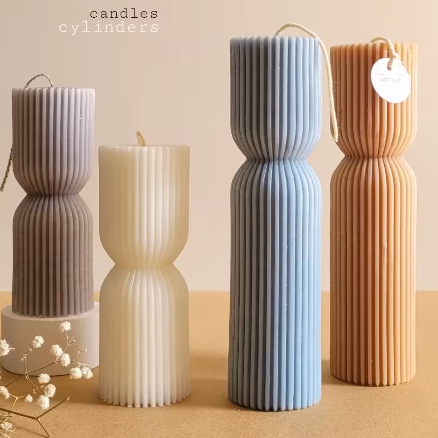 شمع استوانه ای