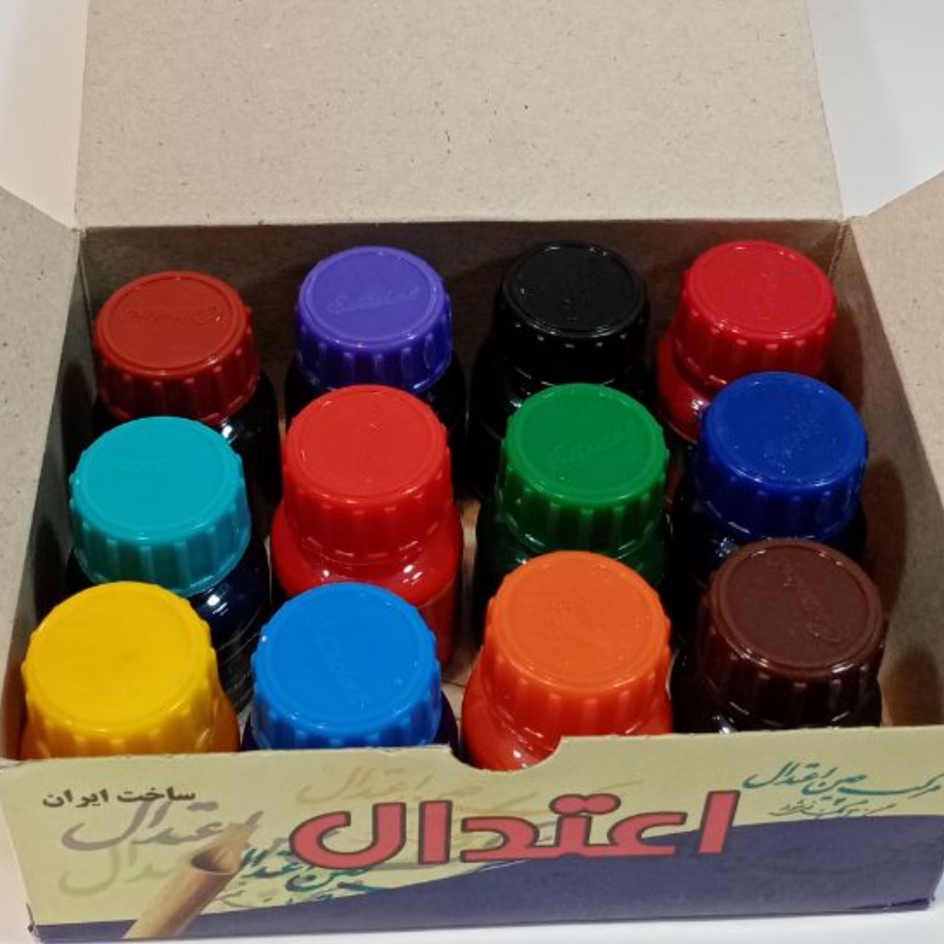مرکب رنگی مارک اعتدال درجه یک در انواع رنگ فانتزی و زیبا