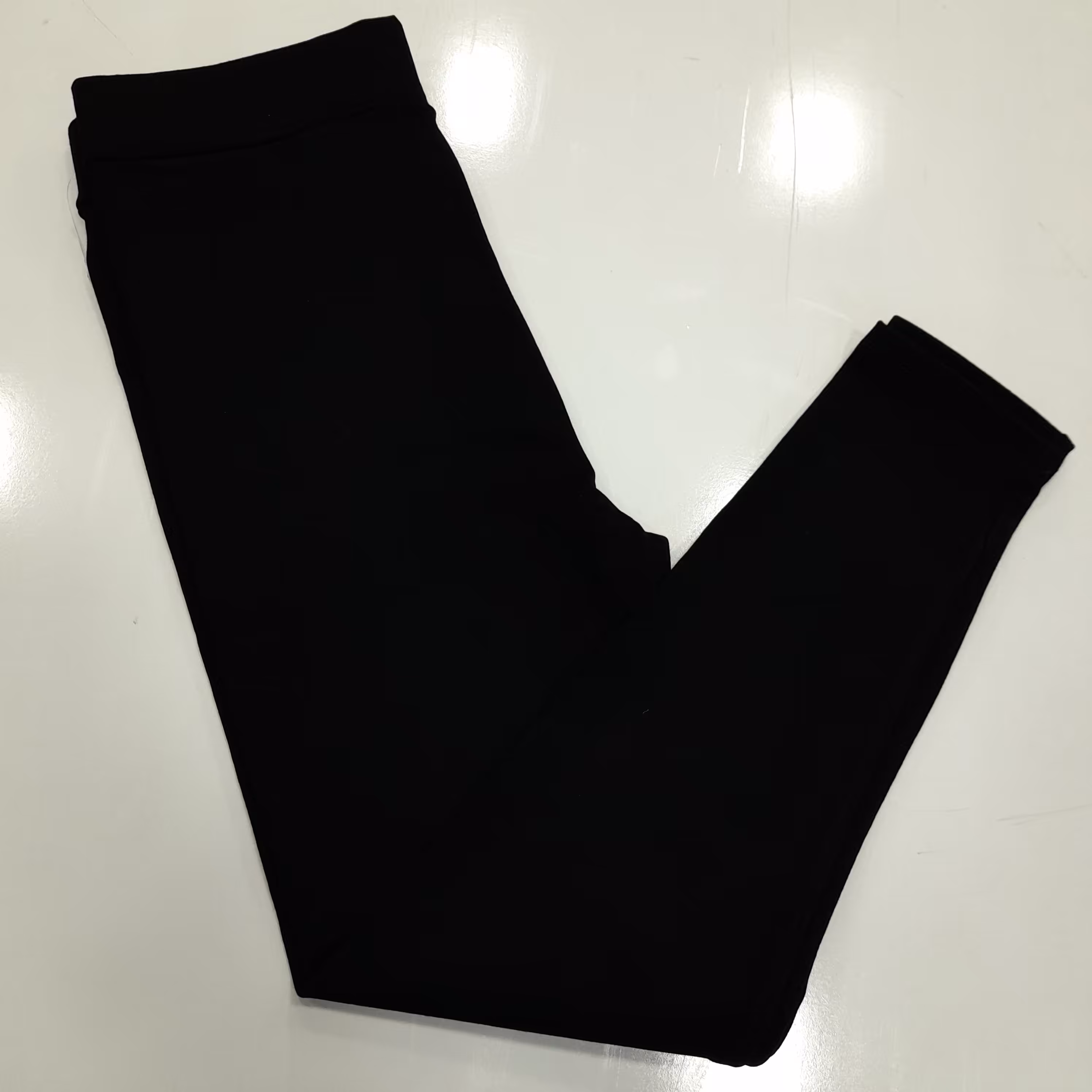 شلوار زنانه مشکی کشی فانریپ 