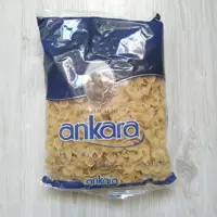 ماکارونی آنکارا Ankara ترکیه طرح پاپیون fiyonk بسته 500 گرمی
