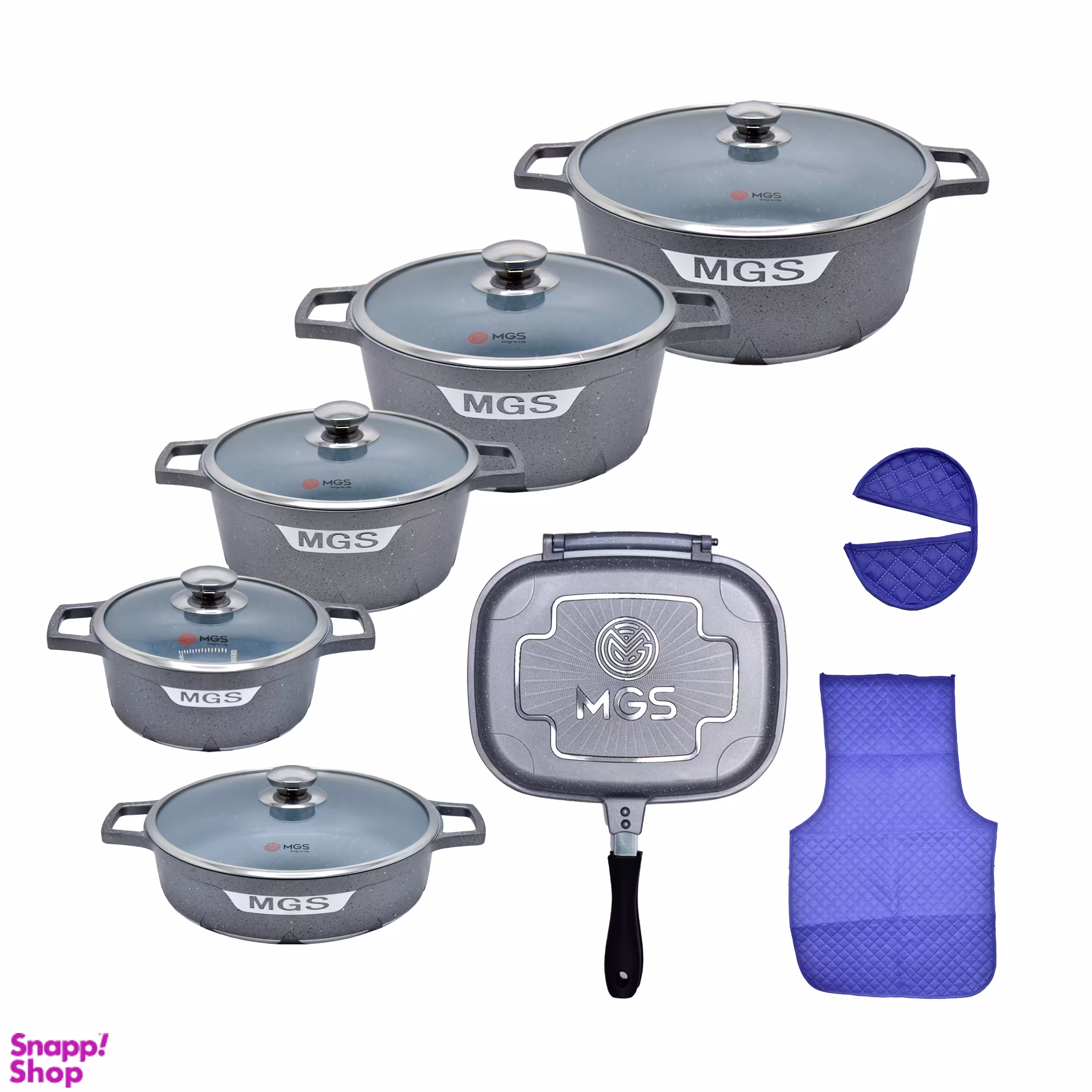 سرویس پخت وپز 15 پارچه ام جی اس کد 2