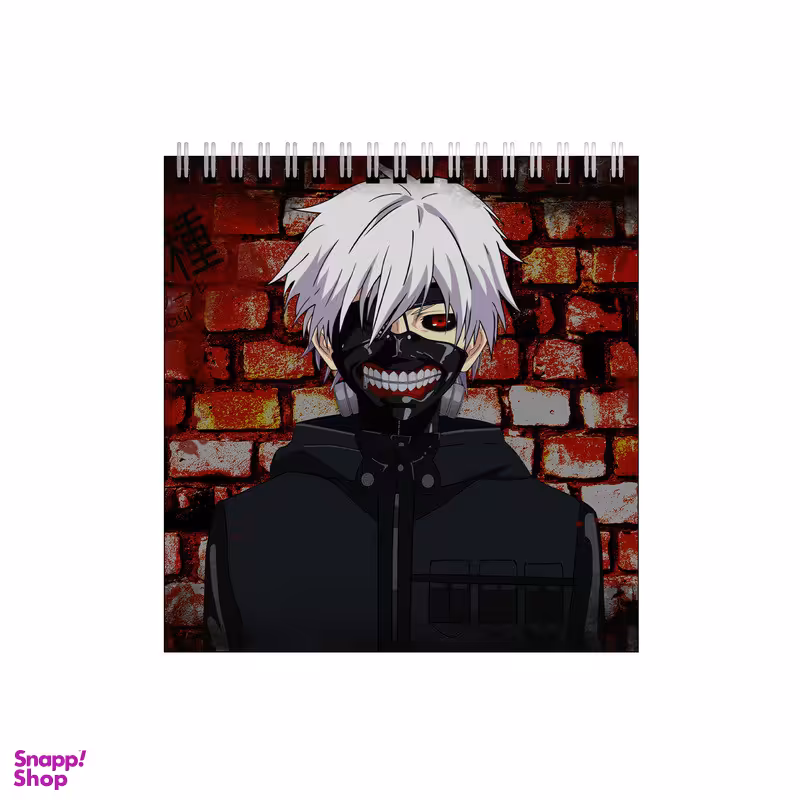 دفتر طراحی 60 برگ طرح انیمه توکیو غول کد 0646584