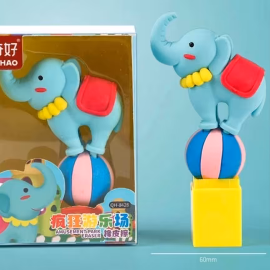 پاک کن فانتزی طرح سیرک مدل فیل