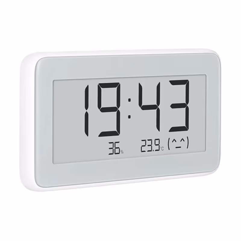 ساعت نمایشگر دما و رطوبت شیائومی مدل Thermo-Hygrometer Pro LYWSD02MMC