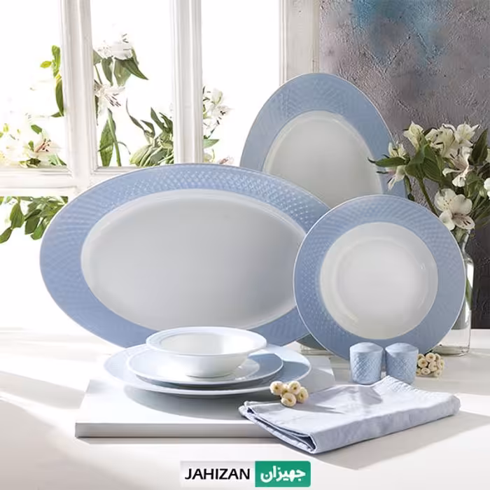 سرویس چینی زرین 28پارچه اسلیپ یاس سری رادیانس