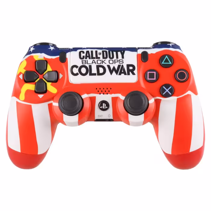 دسته بازی بی سیم سونی Dualshock 4 High Copy درجه یک طرح Call of Duty Black Ops Cold War مناسب برای PS4