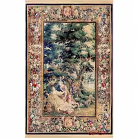 فرش ماشینی کلاریس کلکسیون کهنه نما کد  100610