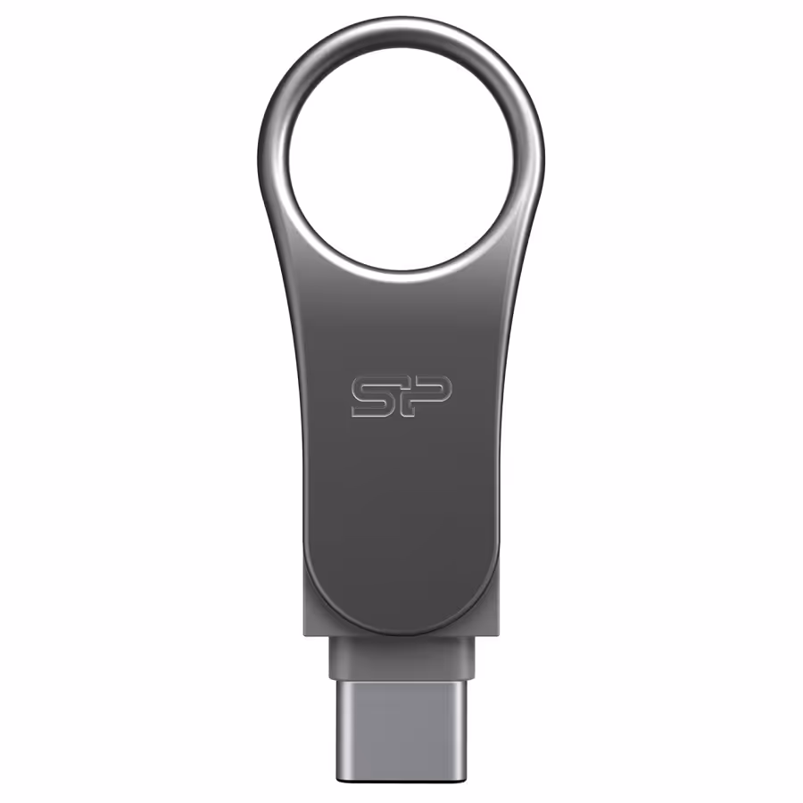 فلش مموری سیلیکون پاور مدل موبایل سی 80 با ظرفیت 64 گیگابایت