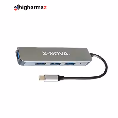 هاب 4پورت تایپ سی USB.3 ایکس نوا مدل X-950