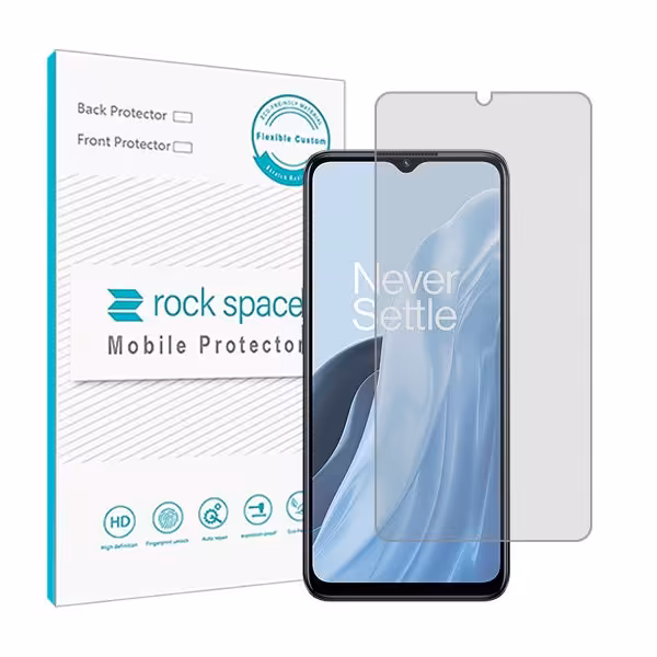 گلس وان پلاس Nord N300 مدل نانو هیدروژل شفاف برند راک اسپیس کد 24276S