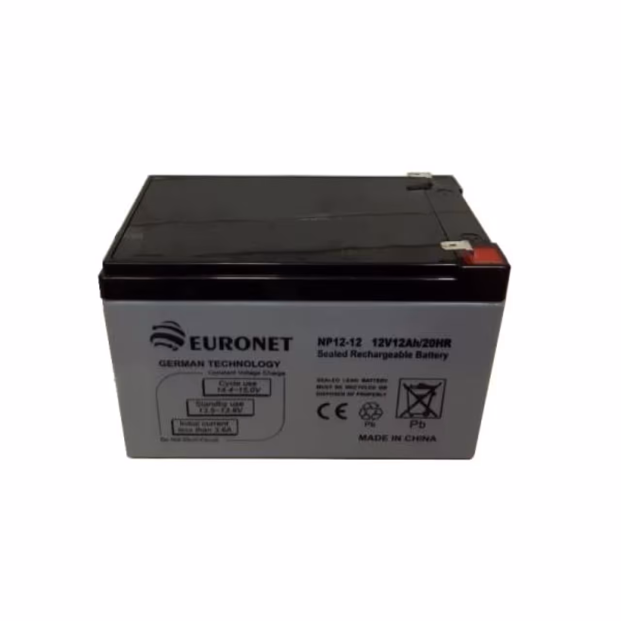 باتری 12ولت 12 آمپر euronet